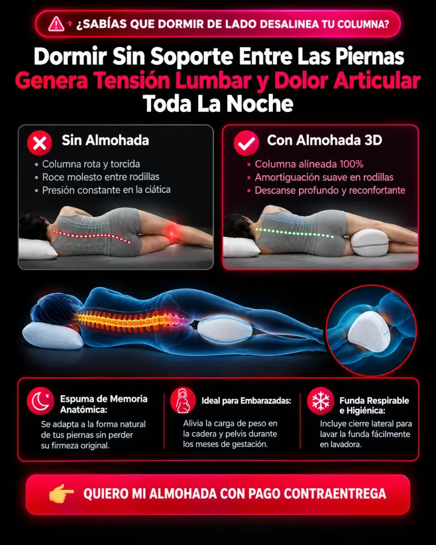 Duerme sin dolor de espalda