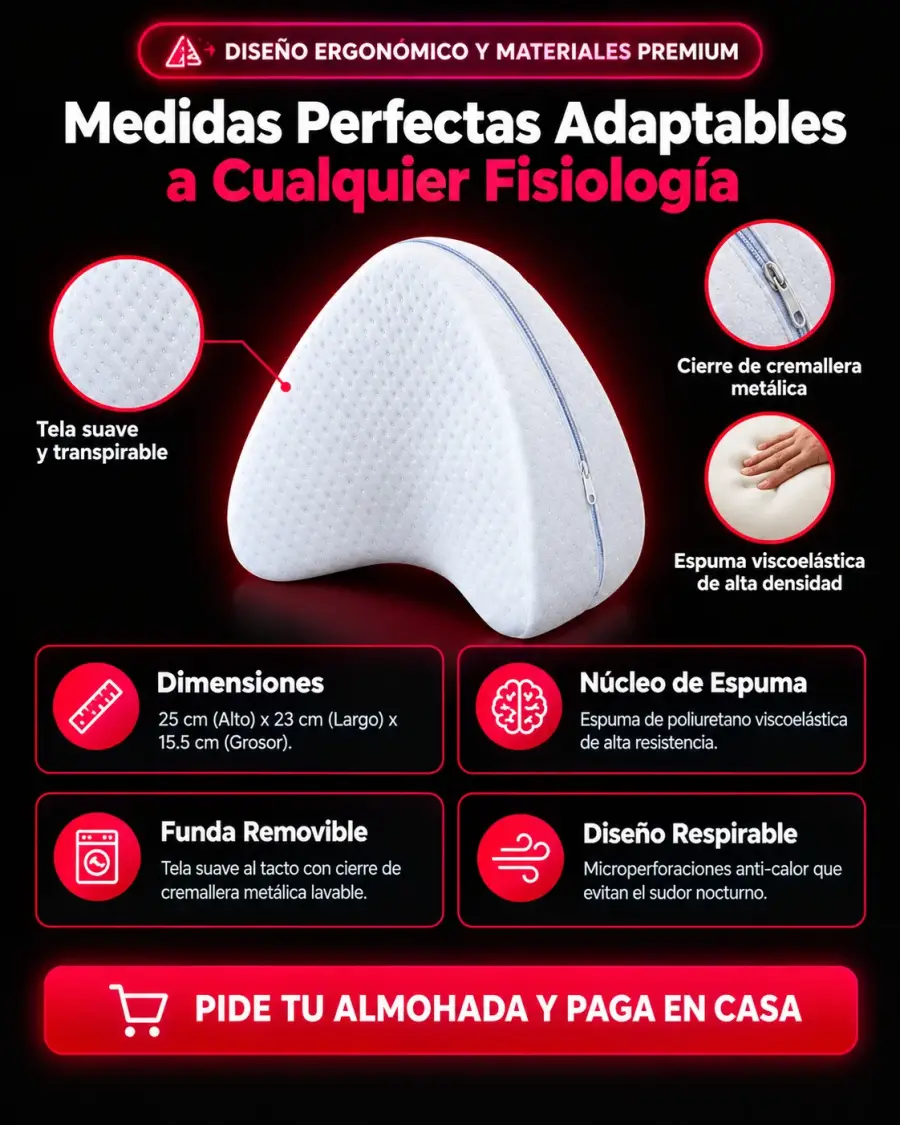 Almohada 3D espuma memoria