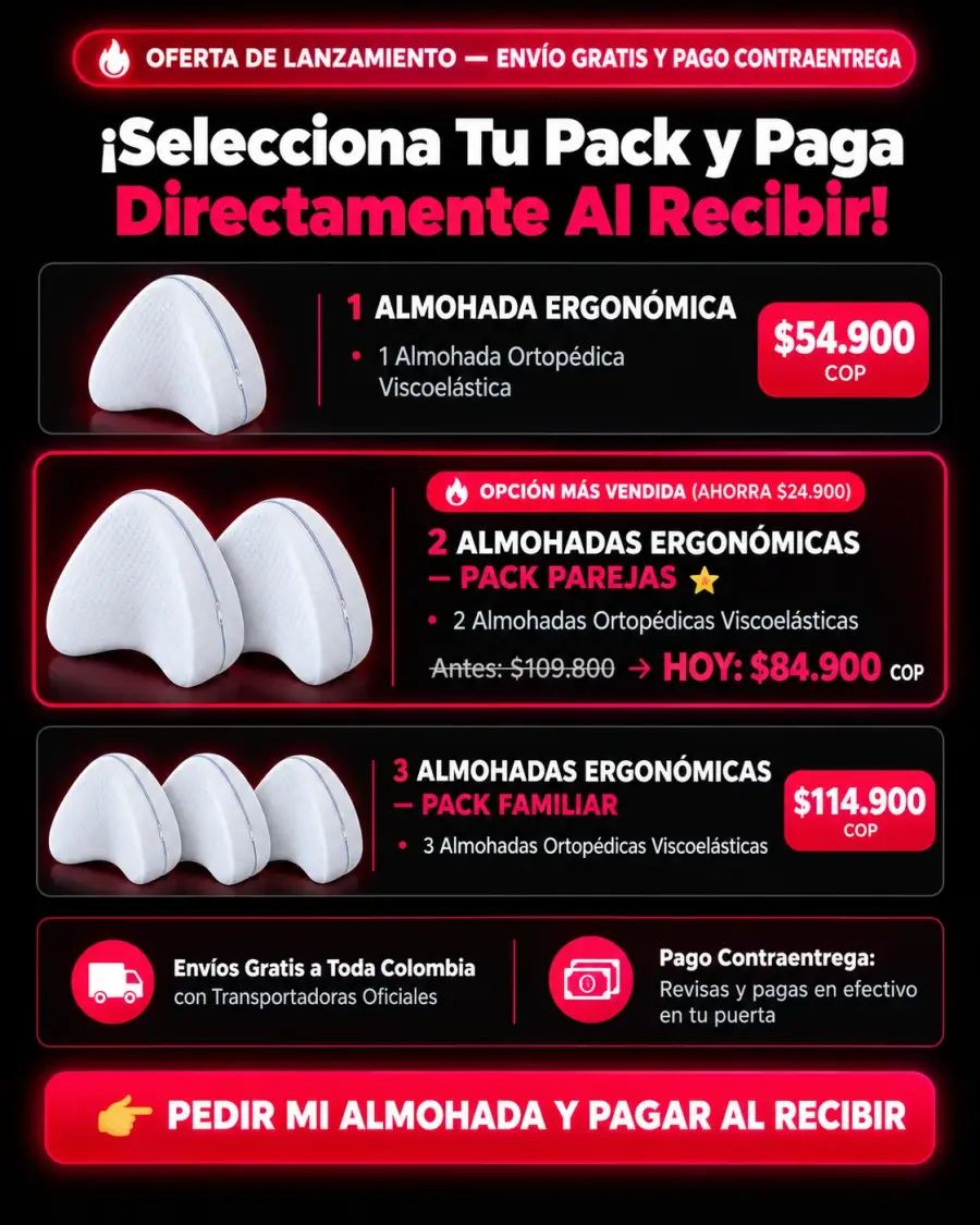 Almohada 3D para espalda