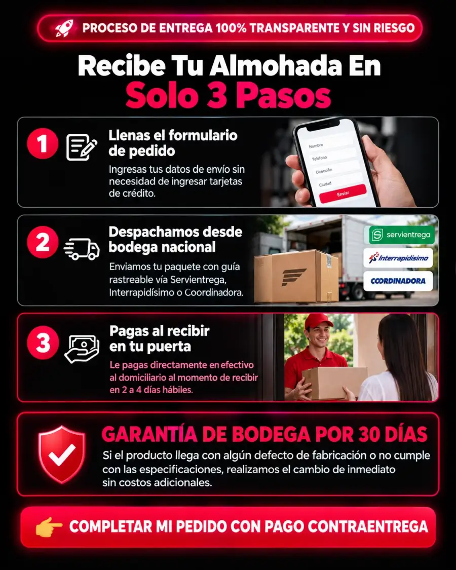 Pack Almohada Ergonómica 3D