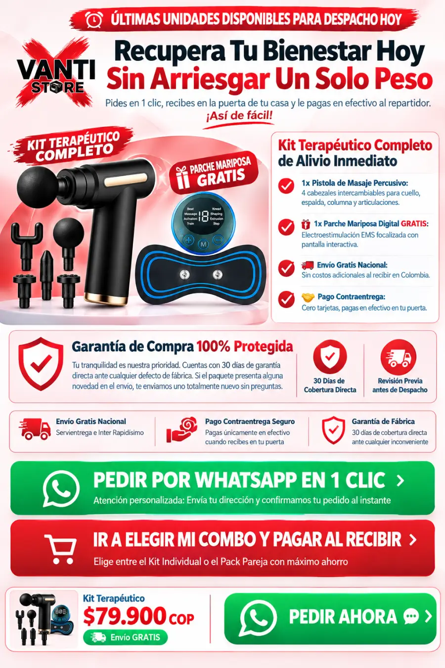 Pack pareja doble alivio