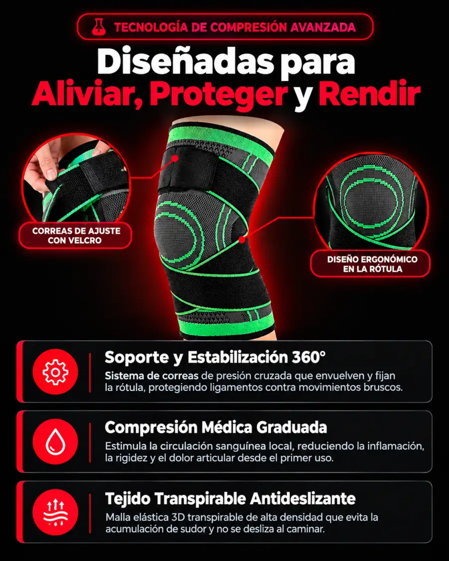Rodillera Ajustable X2