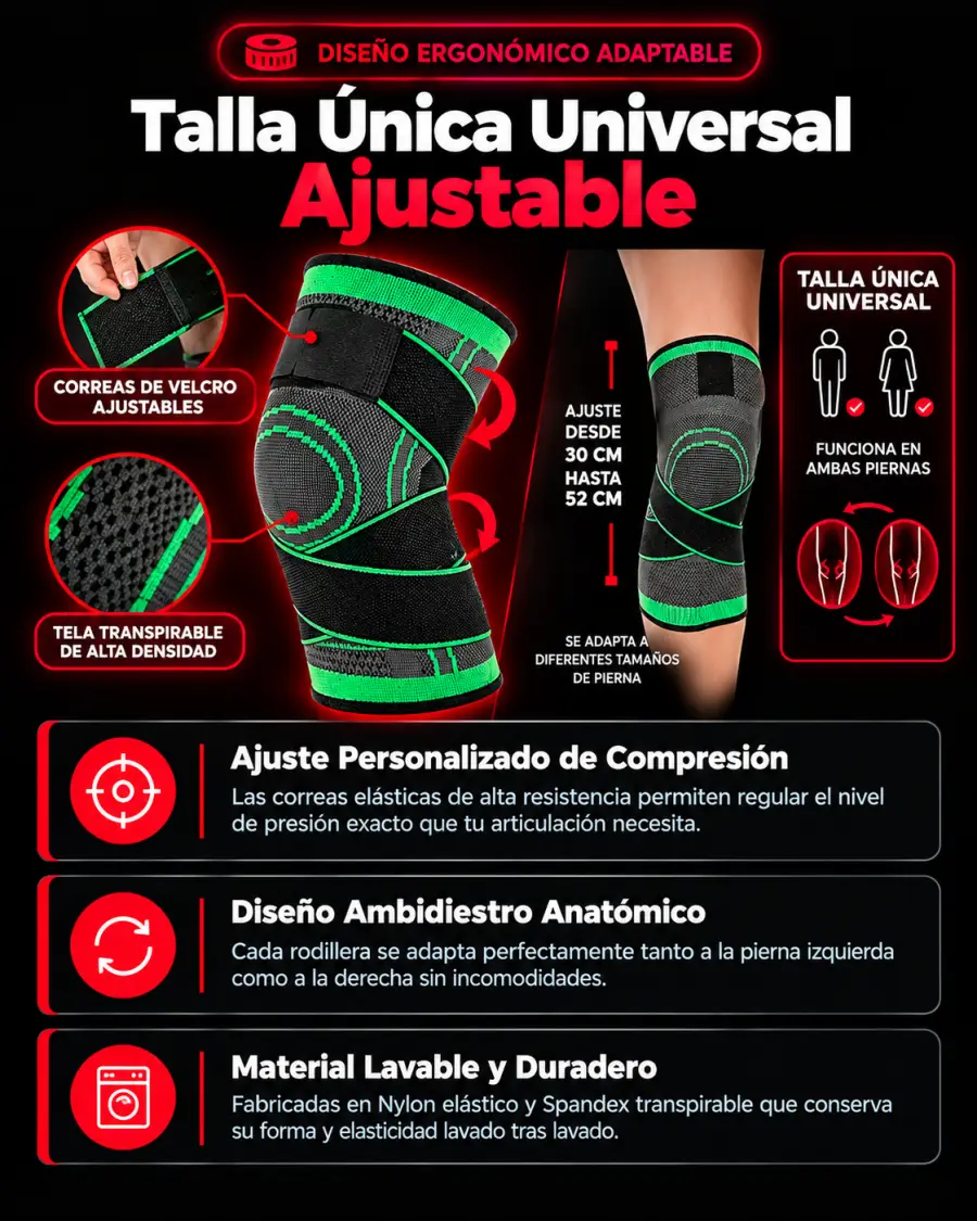 Rodillera Ajustable X2