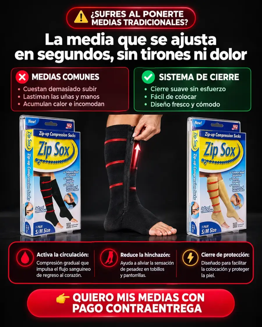 Medias de Compresión ZipSox