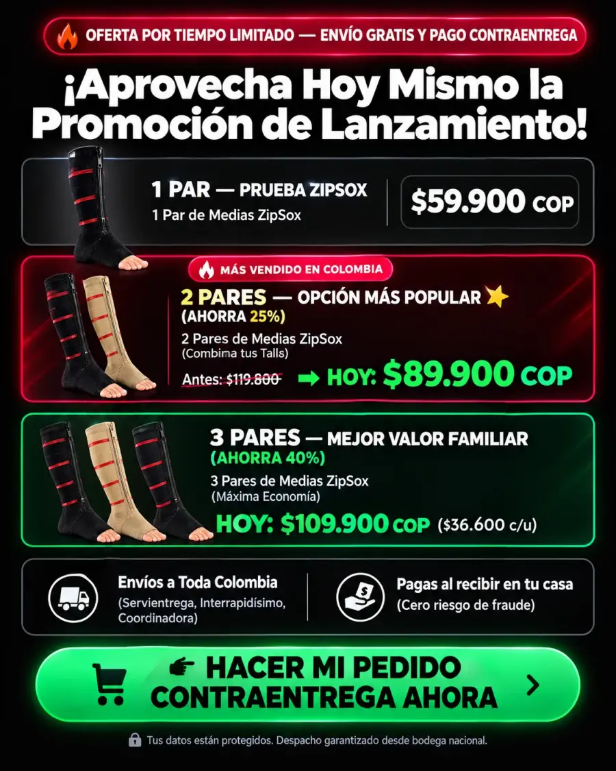 Medias de Compresión ZipSox